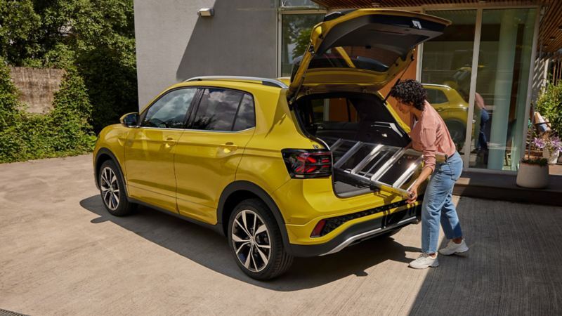 vw t cross interior